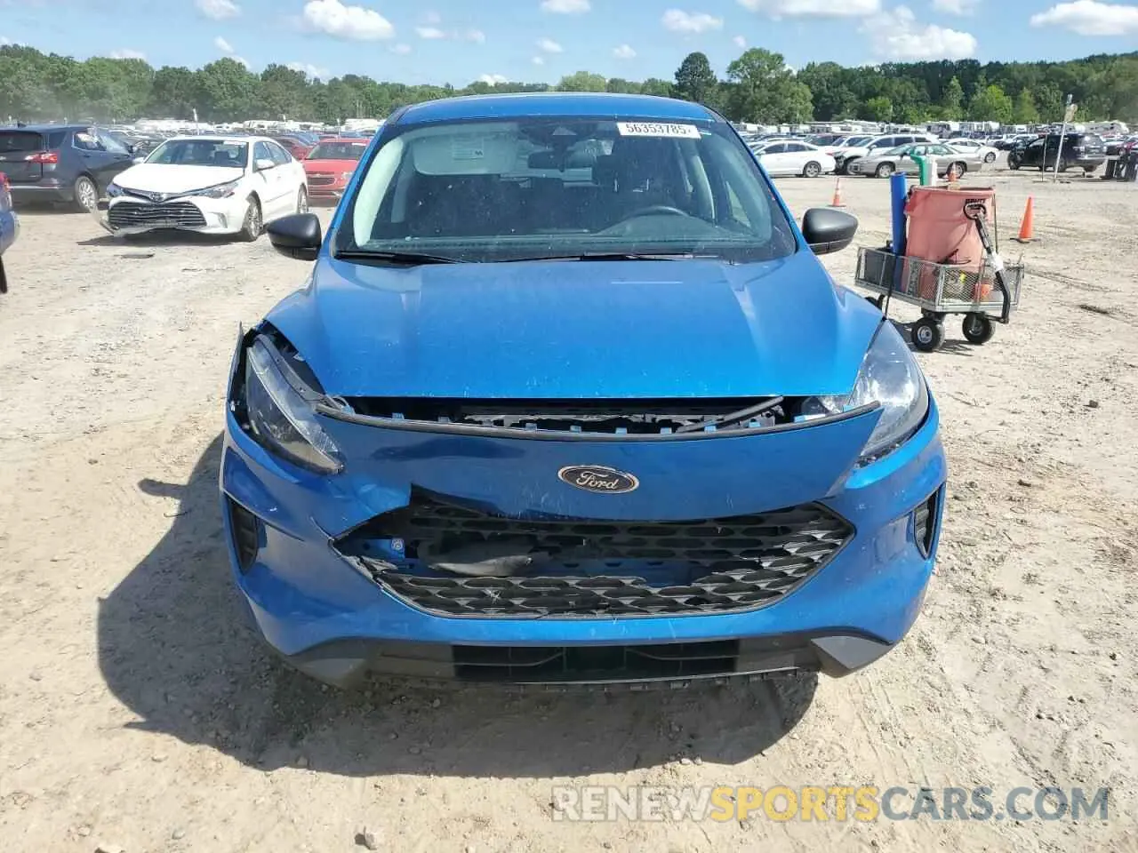 5 fotografías del automóvil dañado 1FMCU0F61MUA97278 FORD ESCAPE 2021