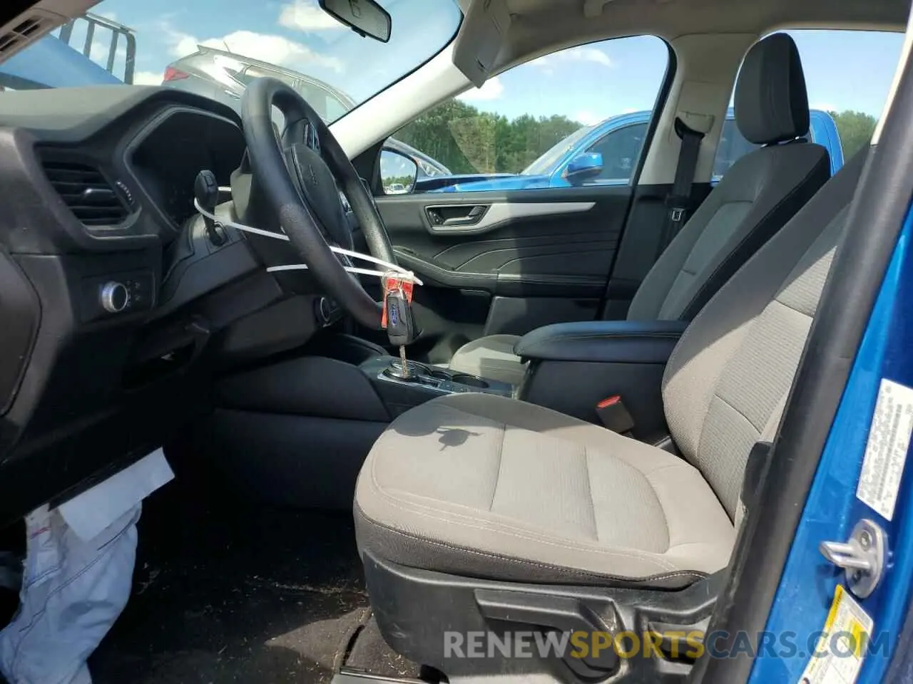 7 fotografías del automóvil dañado 1FMCU0F61MUA97278 FORD ESCAPE 2021