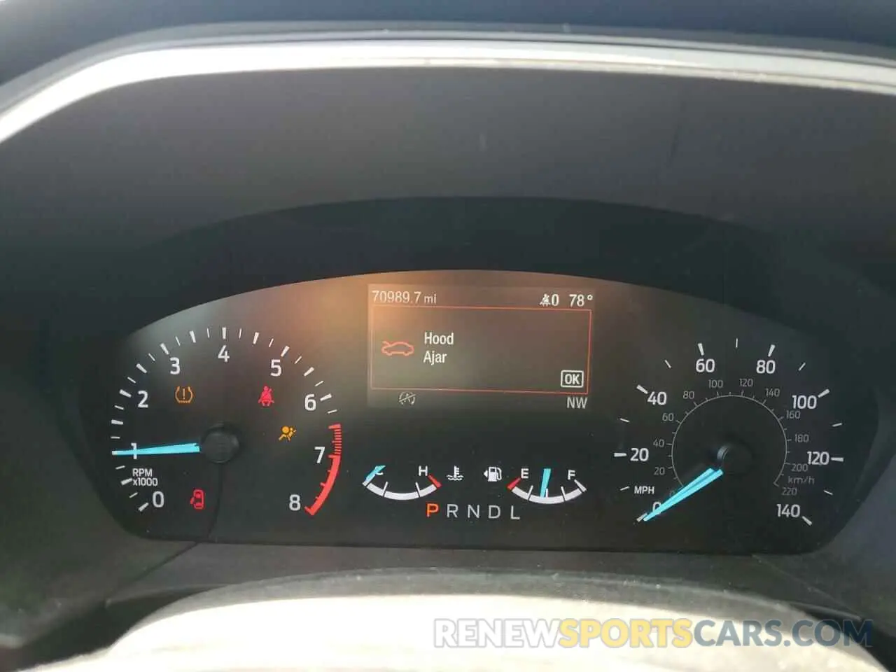 9 fotografías del automóvil dañado 1FMCU0F61MUA97278 FORD ESCAPE 2021