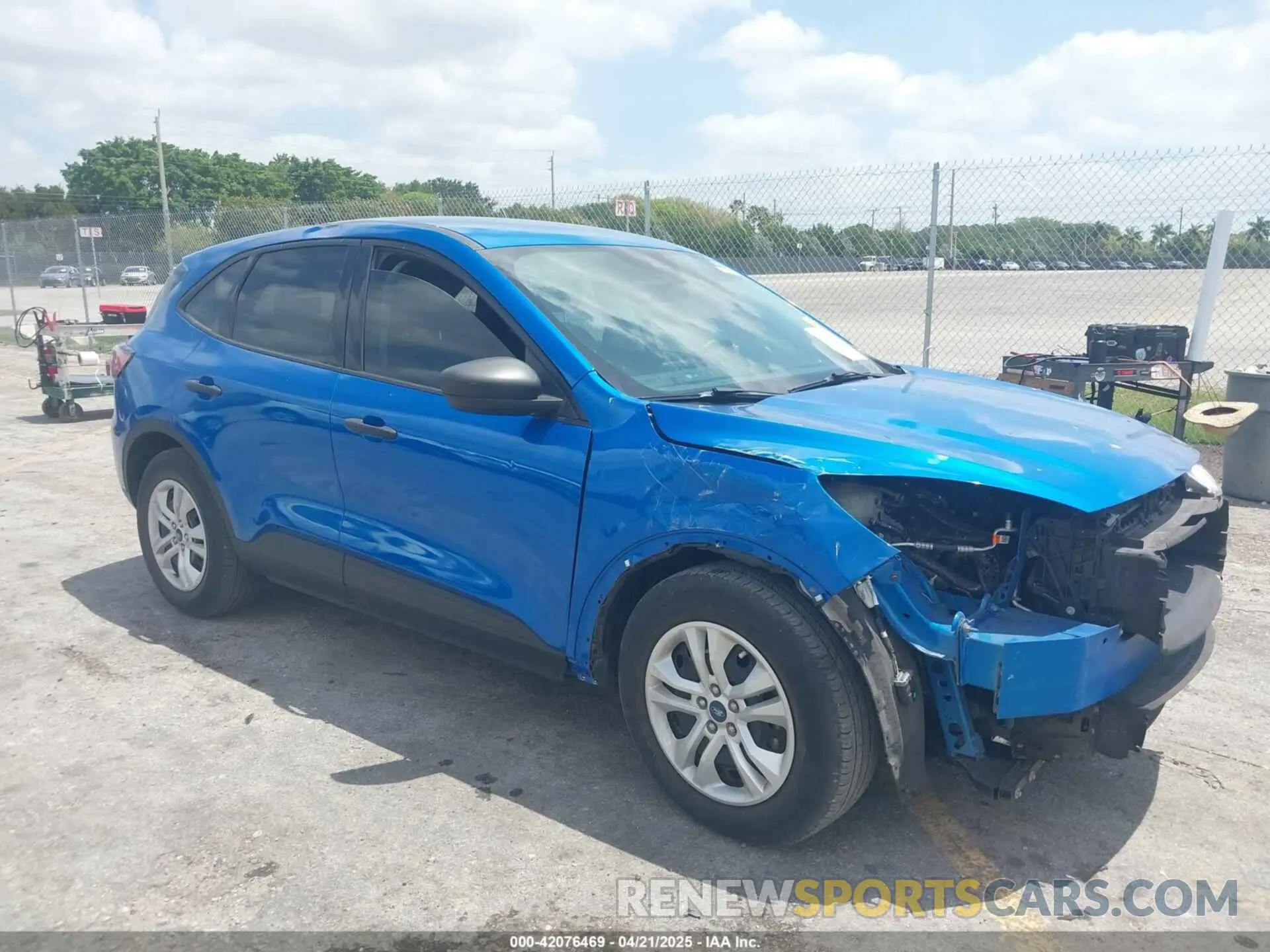 1 fotografías del automóvil dañado 1FMCU0F64MUA25779 FORD ESCAPE 2021