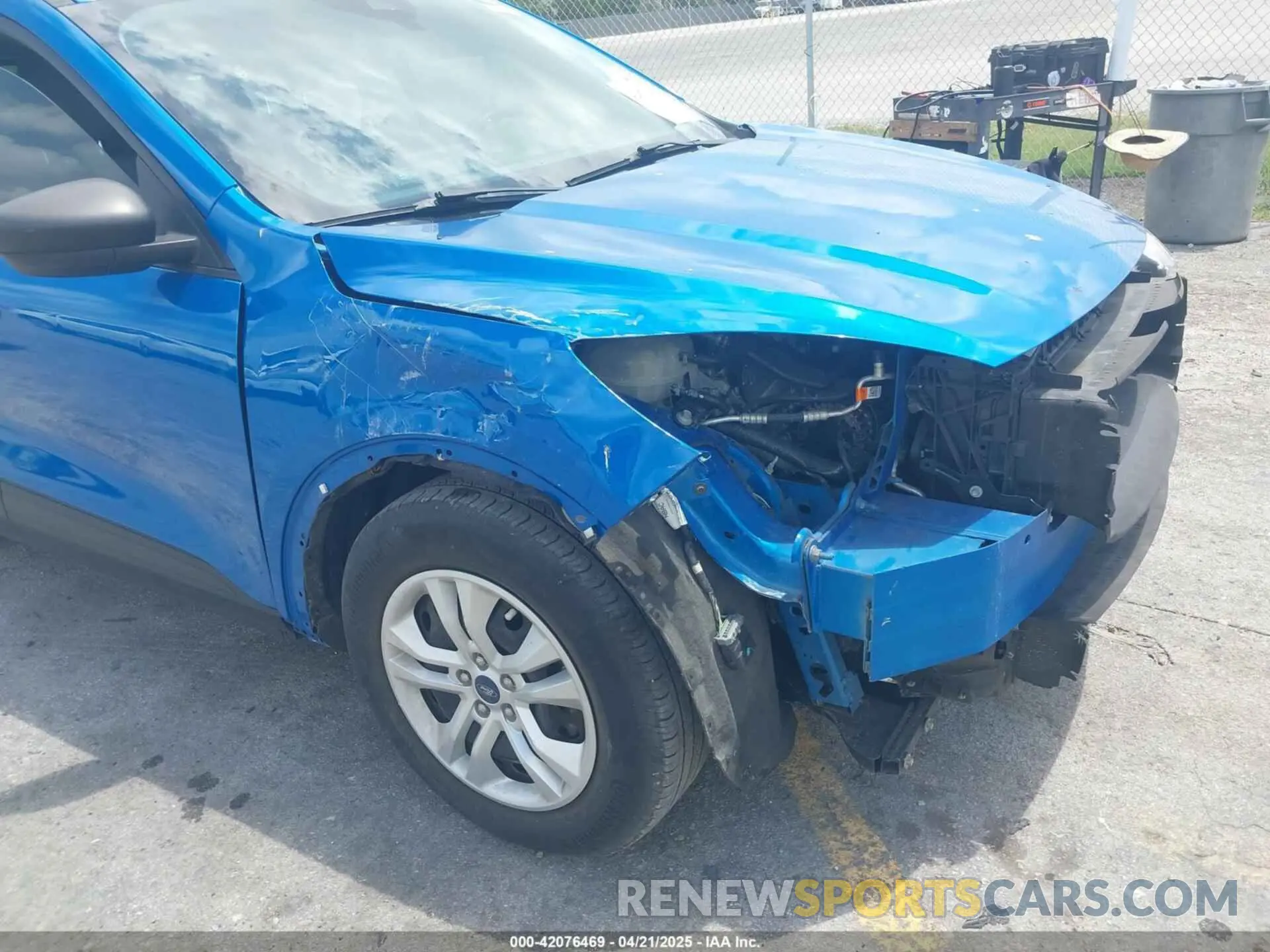6 fotografías del automóvil dañado 1FMCU0F64MUA25779 FORD ESCAPE 2021