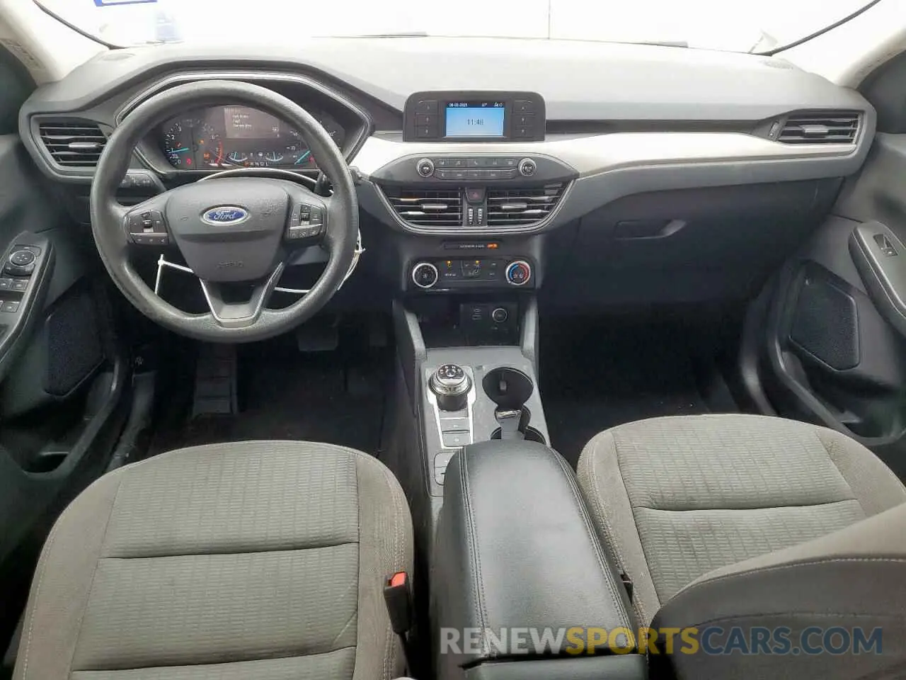 8 fotografías del automóvil dañado 1FMCU0F68MUA84219 FORD ESCAPE 2021