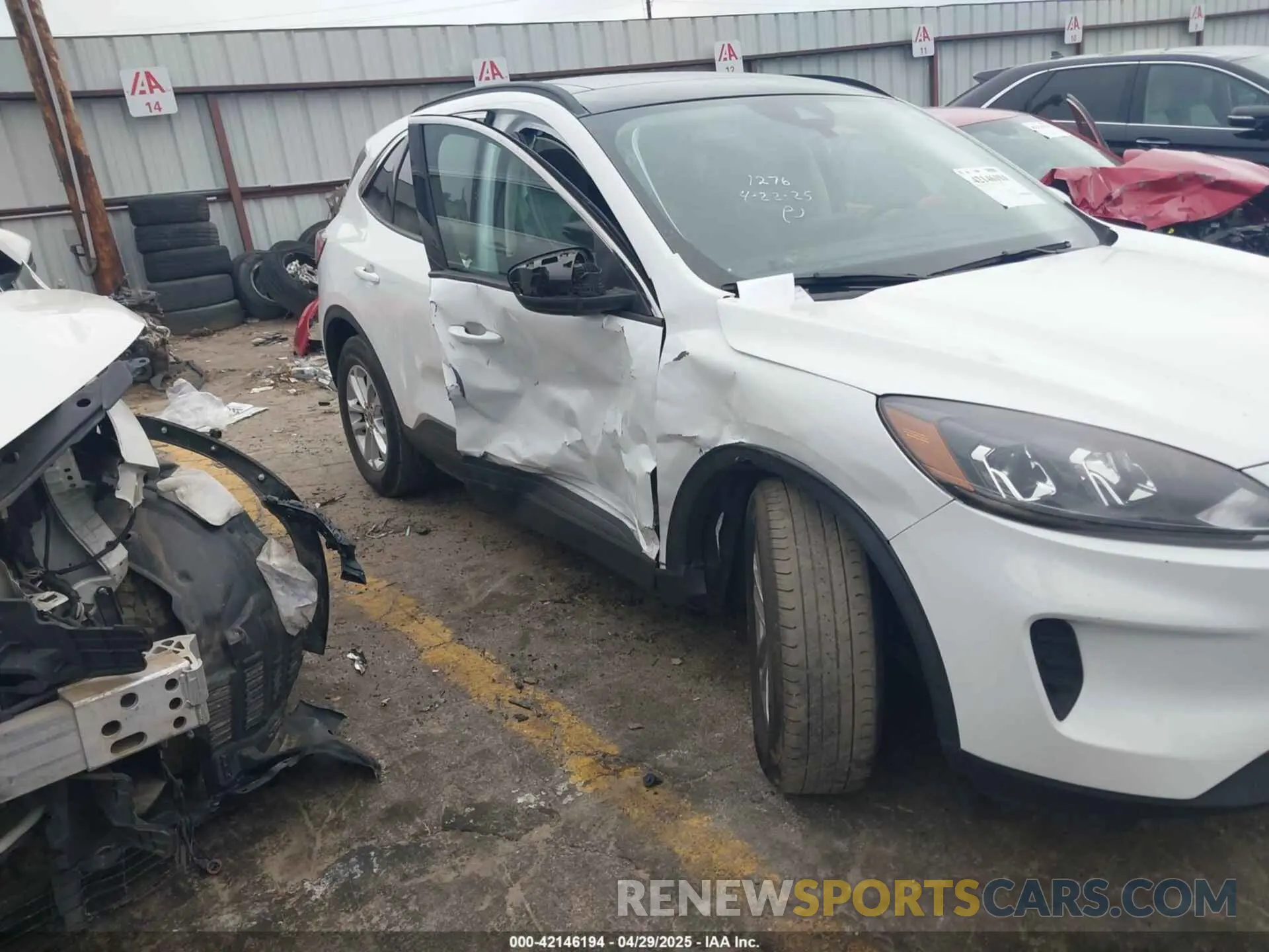 6 fotografías del automóvil dañado 1FMCU0G60MUB10259 FORD ESCAPE 2021