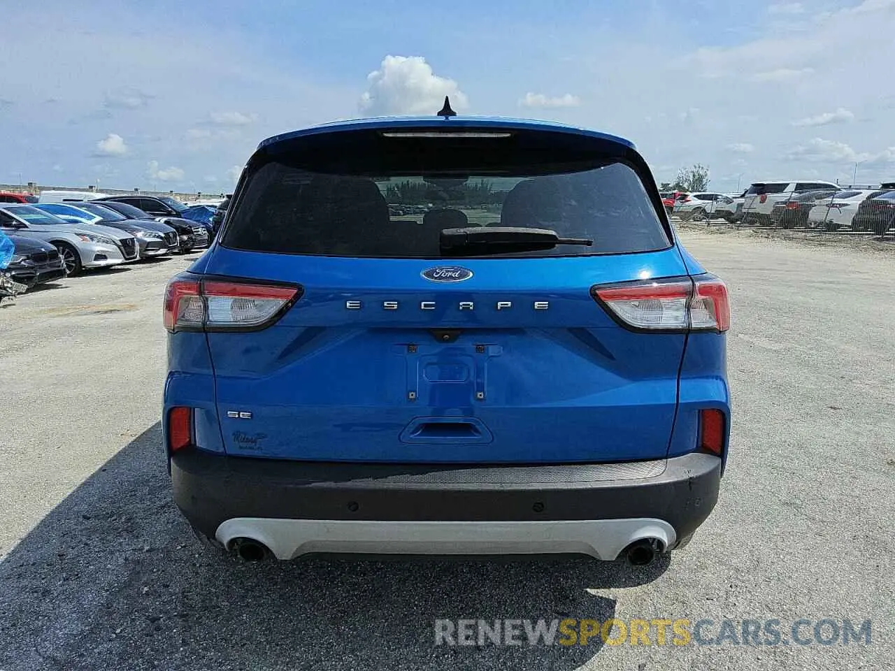 6 fotografías del automóvil dañado 1FMCU0G61MUA69897 FORD ESCAPE 2021