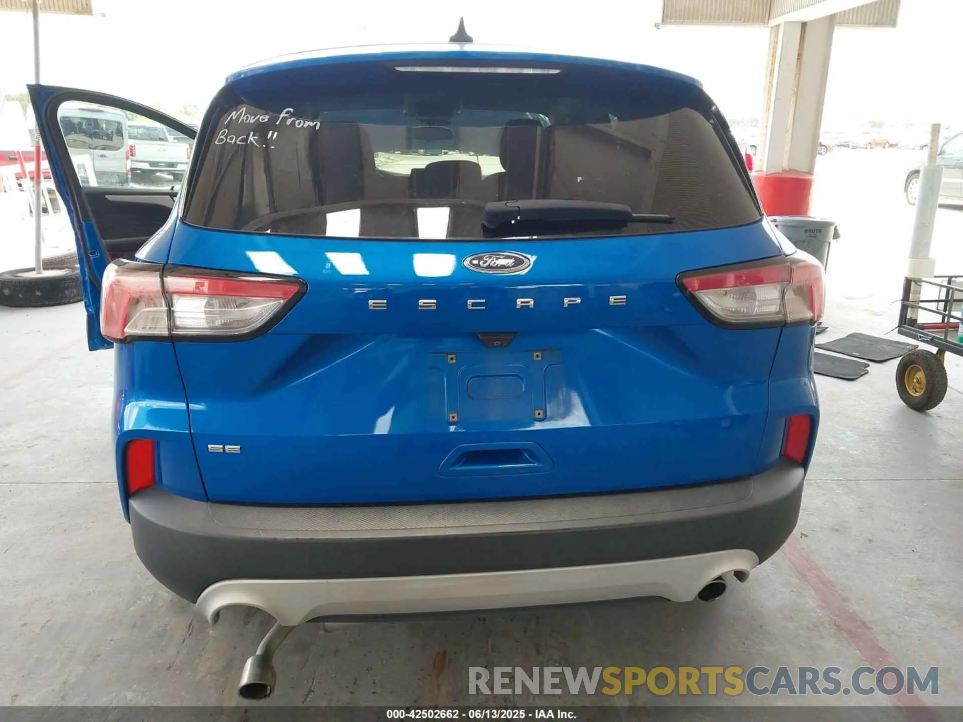 15 fotografías del automóvil dañado 1FMCU0G67MUA07288 FORD ESCAPE 2021