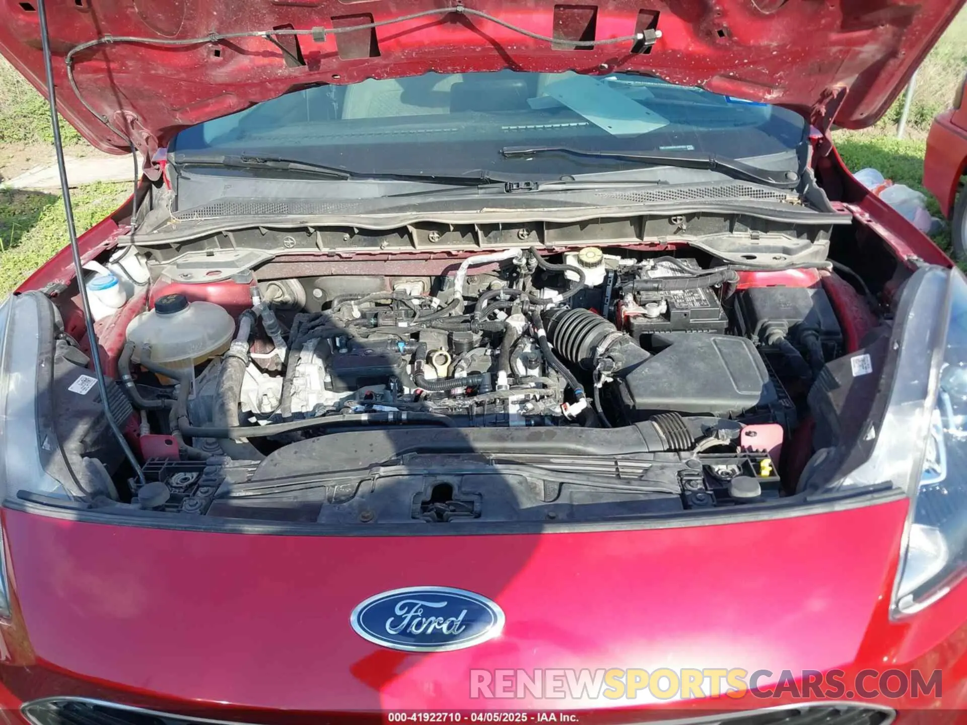 10 fotografías del automóvil dañado 1FMCU0G69MUA92053 FORD ESCAPE 2021
