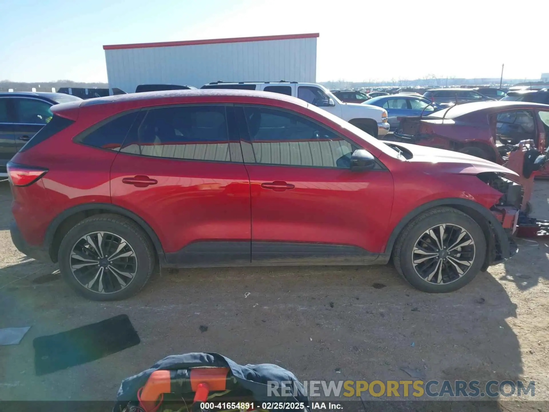 13 fotografías del automóvil dañado 1FMCU0G6XMUA20780 FORD ESCAPE 2021