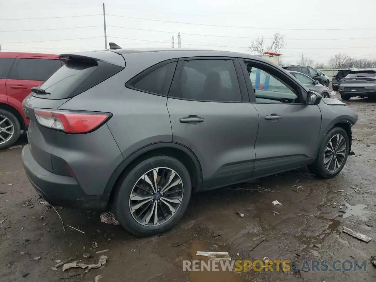 3 fotografías del automóvil dañado 1FMCU0G6XMUA34419 FORD ESCAPE 2021