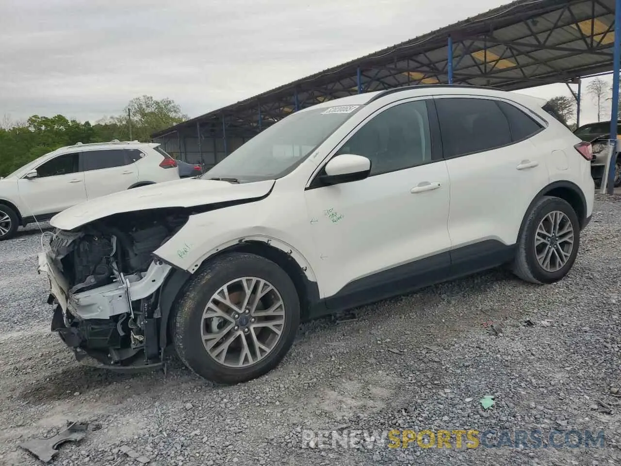 1 fotografías del automóvil dañado 1FMCU0H60MUB06856 FORD ESCAPE 2021