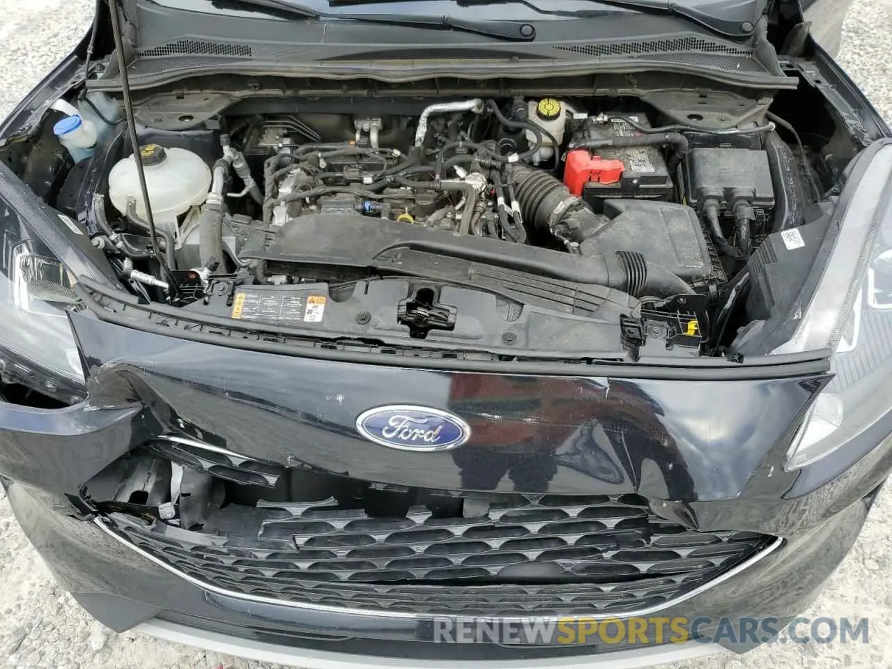 11 fotografías del automóvil dañado 1FMCU0H64MUB09355 FORD ESCAPE 2021