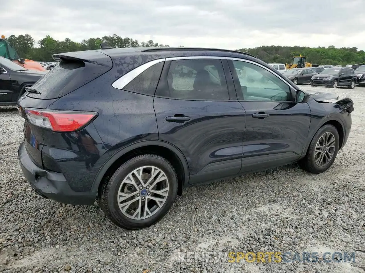 3 fotografías del automóvil dañado 1FMCU0H64MUB09355 FORD ESCAPE 2021
