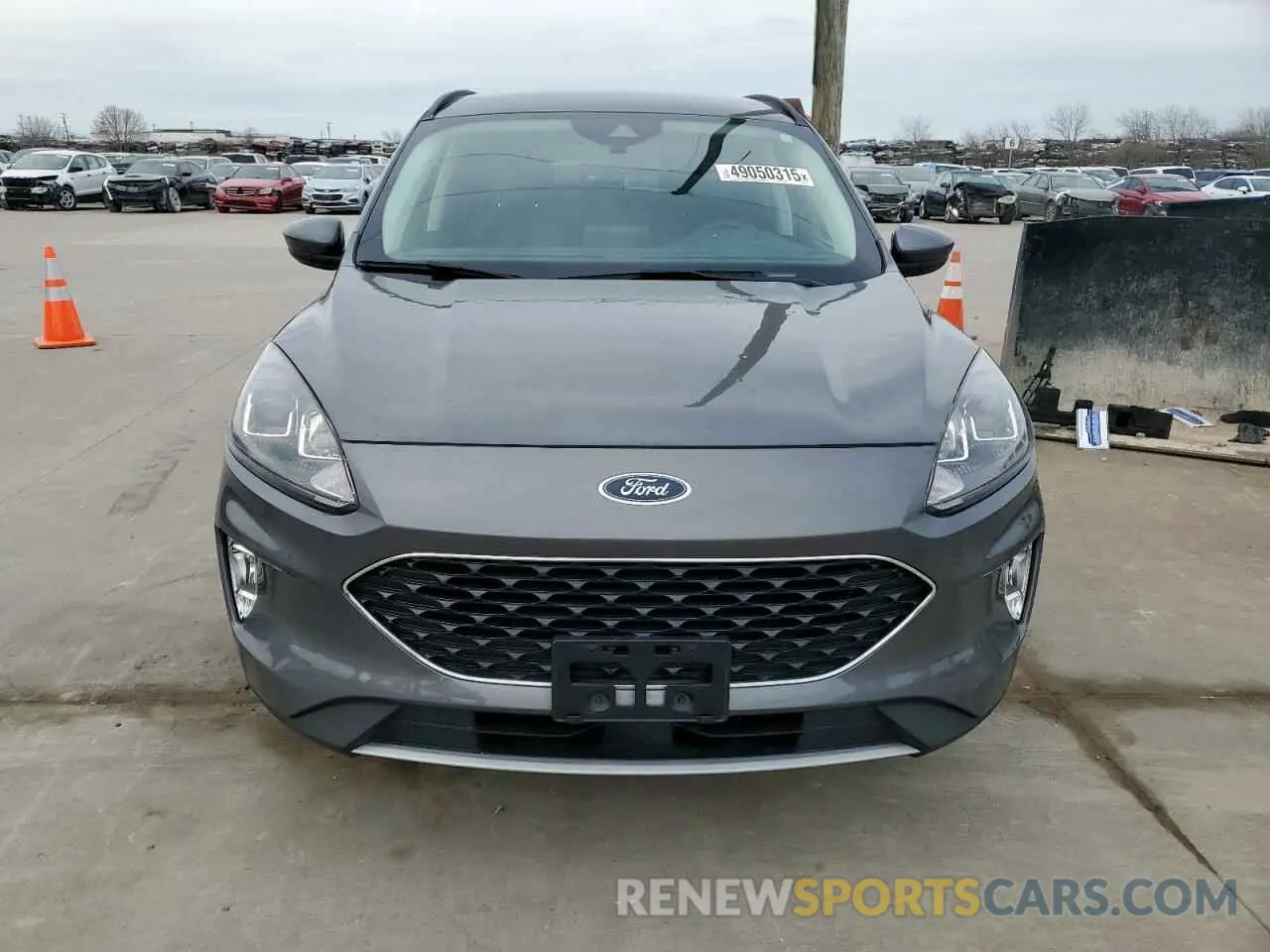 5 fotografías del automóvil dañado 1FMCU0H66MUA01996 FORD ESCAPE 2021