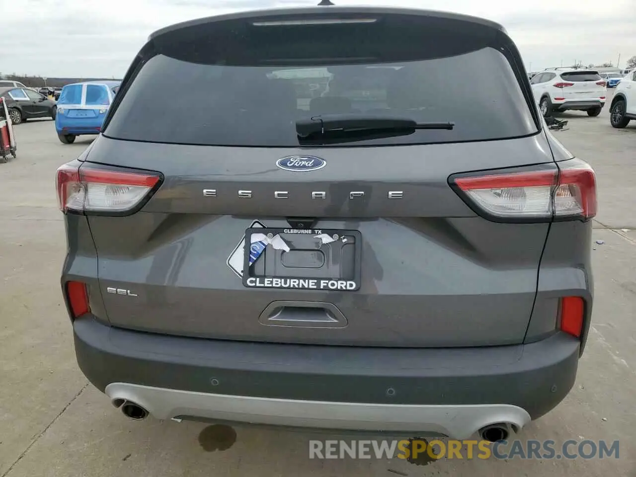 6 fotografías del automóvil dañado 1FMCU0H66MUA01996 FORD ESCAPE 2021