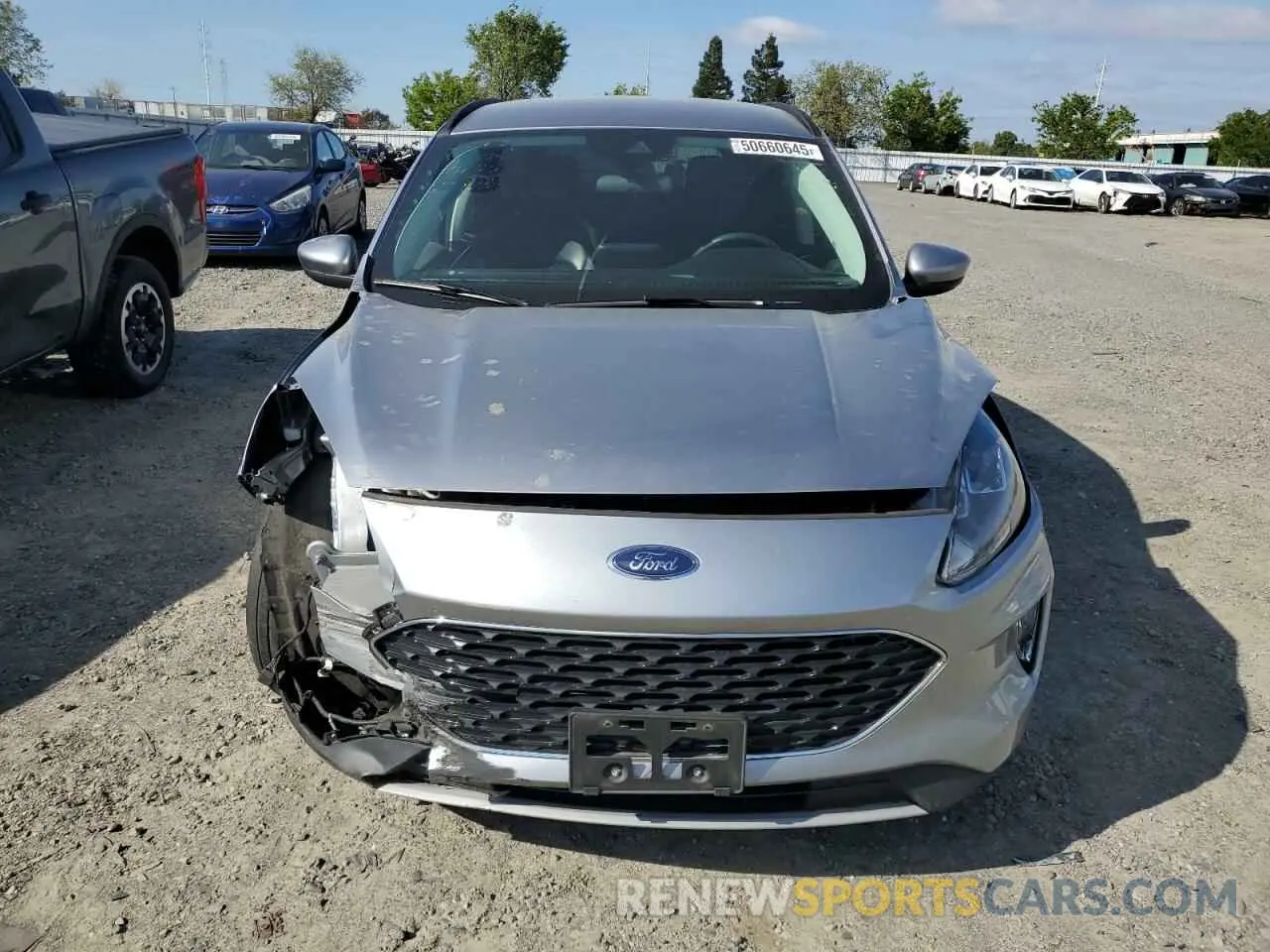 5 fotografías del automóvil dañado 1FMCU0H66MUA10178 FORD ESCAPE 2021
