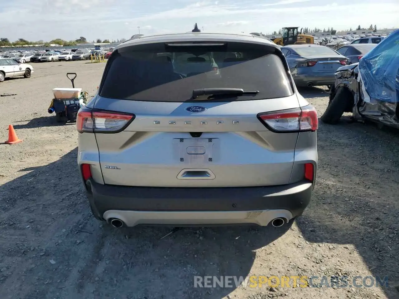 6 fotografías del automóvil dañado 1FMCU0H66MUA10178 FORD ESCAPE 2021