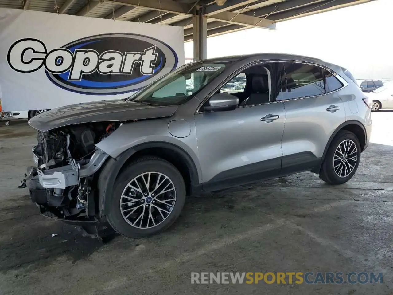 1 fotografías del automóvil dañado 1FMCU0LZ1MUB18208 FORD ESCAPE 2021