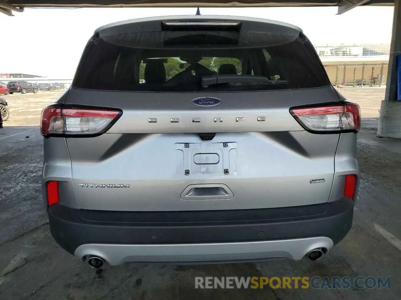 6 fotografías del automóvil dañado 1FMCU0LZ1MUB18208 FORD ESCAPE 2021