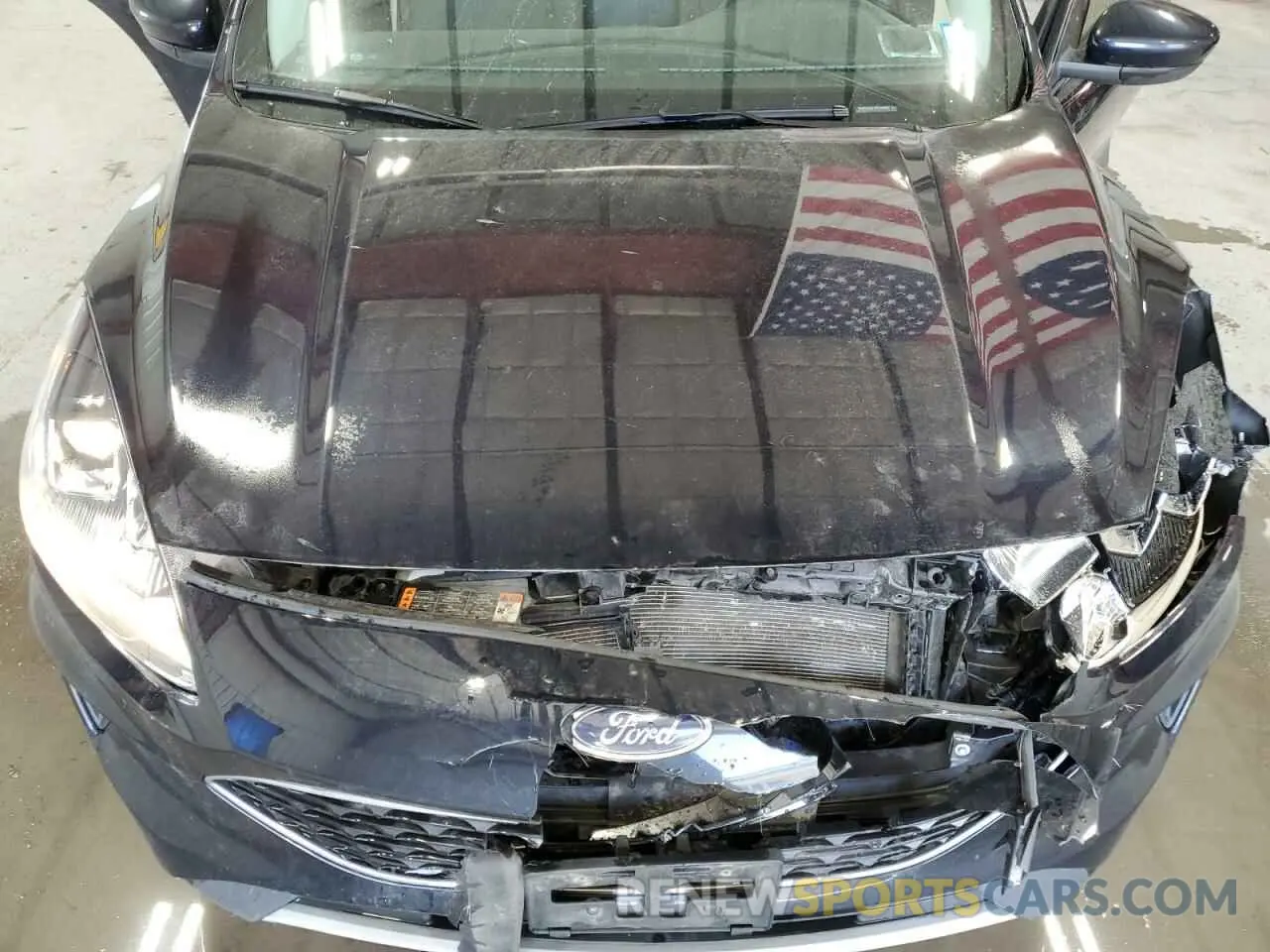 12 fotografías del automóvil dañado 1FMCU9BZ1MUA09687 FORD ESCAPE 2021