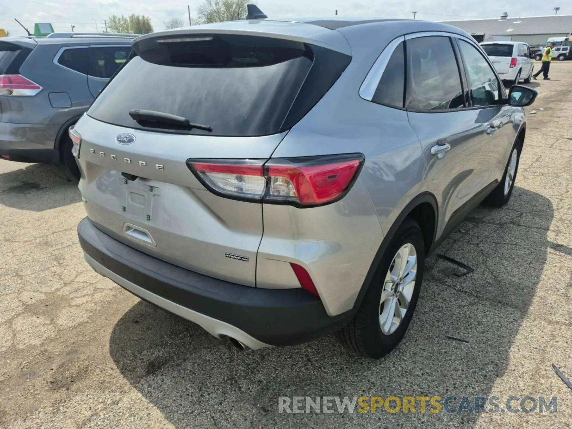 7 fotografías del automóvil dañado 1FMCU9BZ4MUA50850 FORD ESCAPE 2021