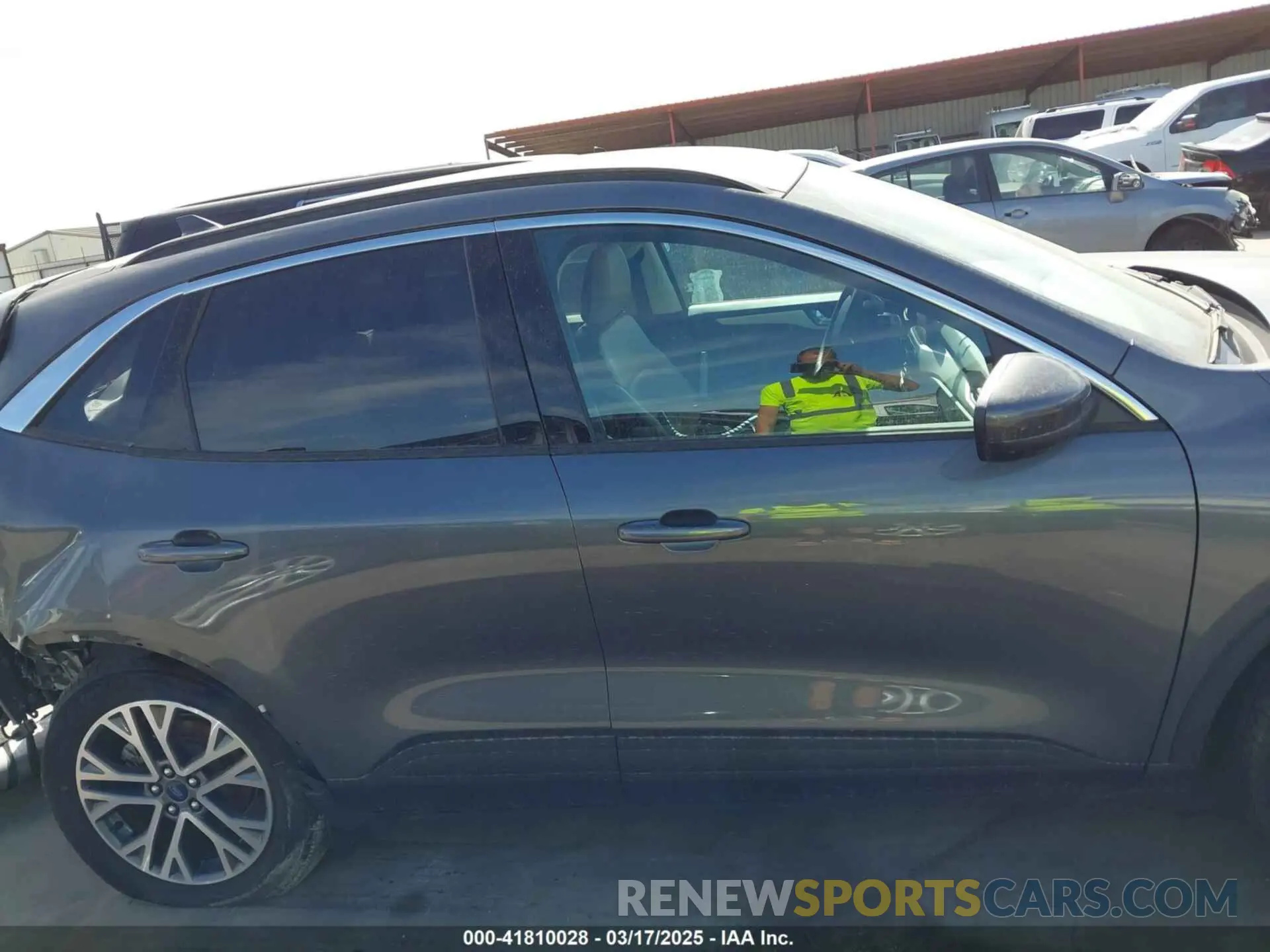 14 fotografías del automóvil dañado 1FMCU9CZ0MUA90602 FORD ESCAPE 2021