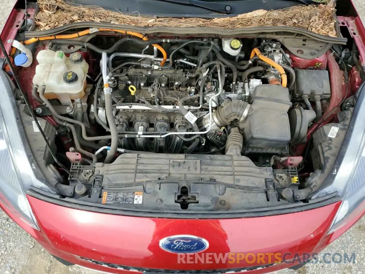 11 fotografías del automóvil dañado 1FMCU9CZ9MUA30303 FORD ESCAPE 2021
