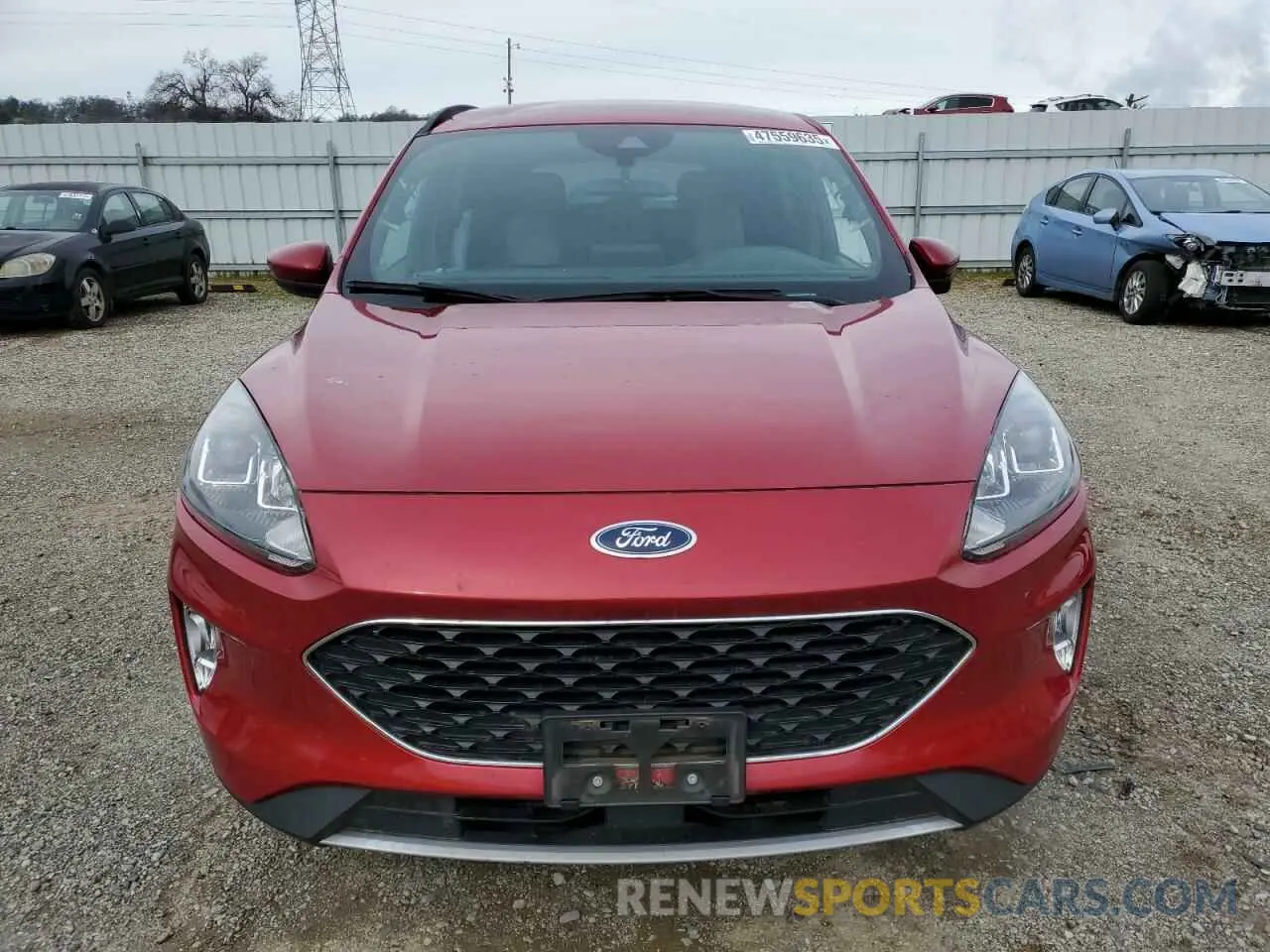 5 fotografías del automóvil dañado 1FMCU9CZ9MUA30303 FORD ESCAPE 2021