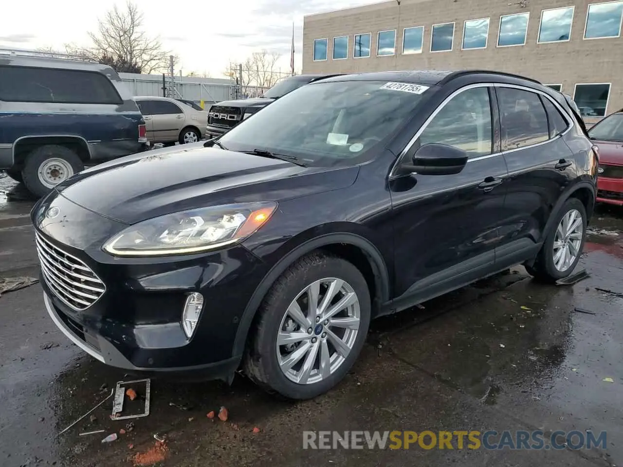 1 fotografías del automóvil dañado 1FMCU9DZ3MUA77020 FORD ESCAPE 2021