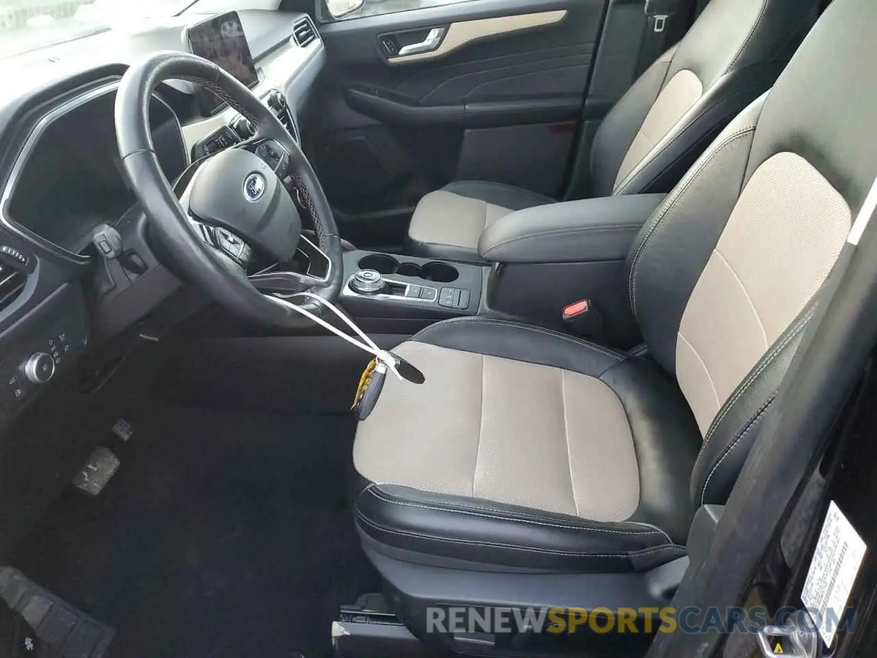 7 fotografías del automóvil dañado 1FMCU9DZ3MUA77020 FORD ESCAPE 2021