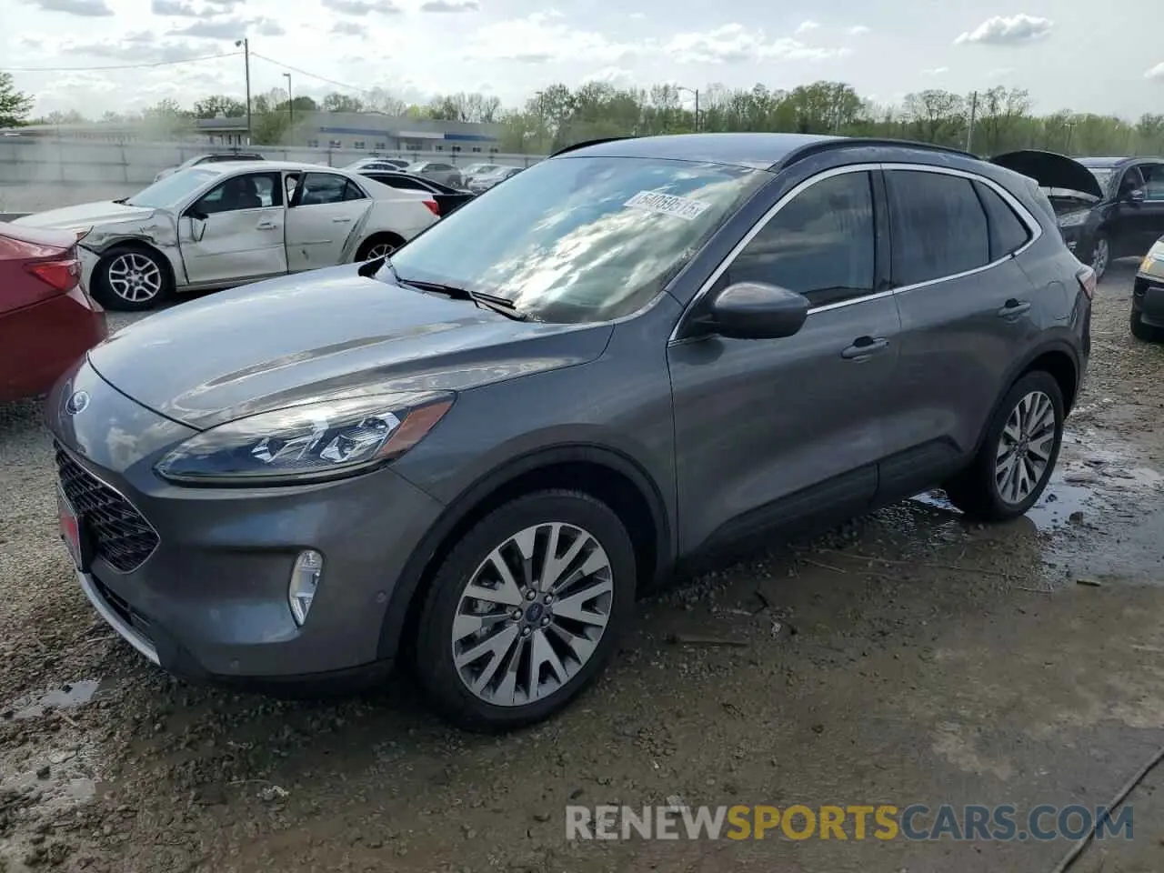 1 fotografías del automóvil dañado 1FMCU9DZ4MUA56645 FORD ESCAPE 2021