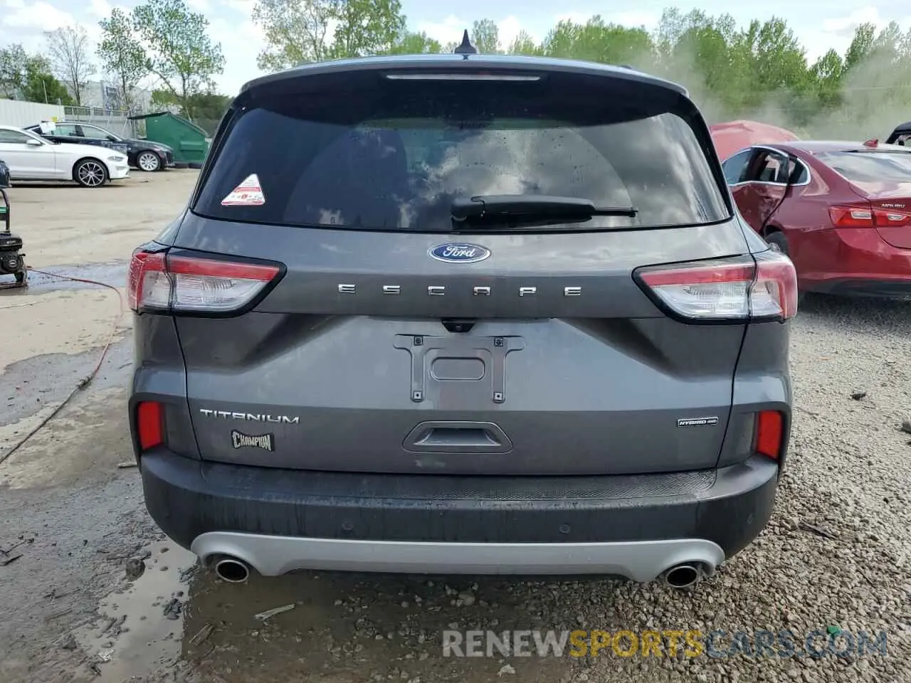 6 fotografías del automóvil dañado 1FMCU9DZ4MUA56645 FORD ESCAPE 2021