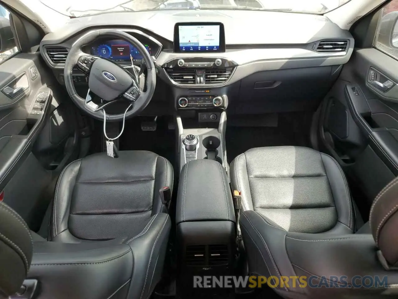 8 fotografías del automóvil dañado 1FMCU9DZ4MUA56645 FORD ESCAPE 2021