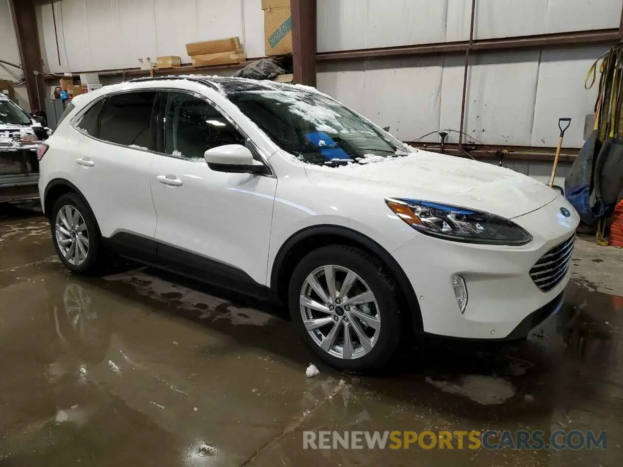 4 fotografías del automóvil dañado 1FMCU9DZ6MUA53908 FORD ESCAPE 2021