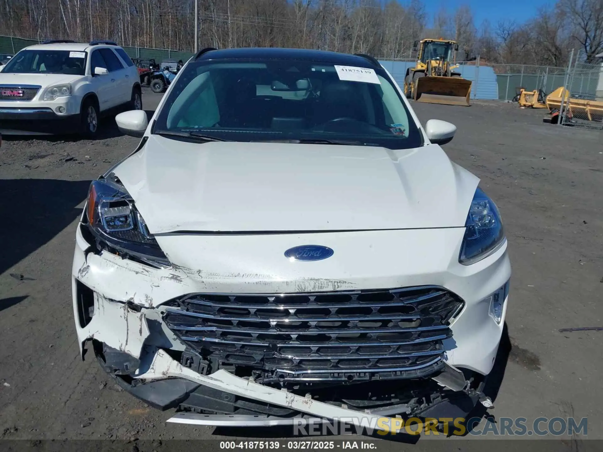 12 fotografías del automóvil dañado 1FMCU9DZ8MUA21042 FORD ESCAPE 2021