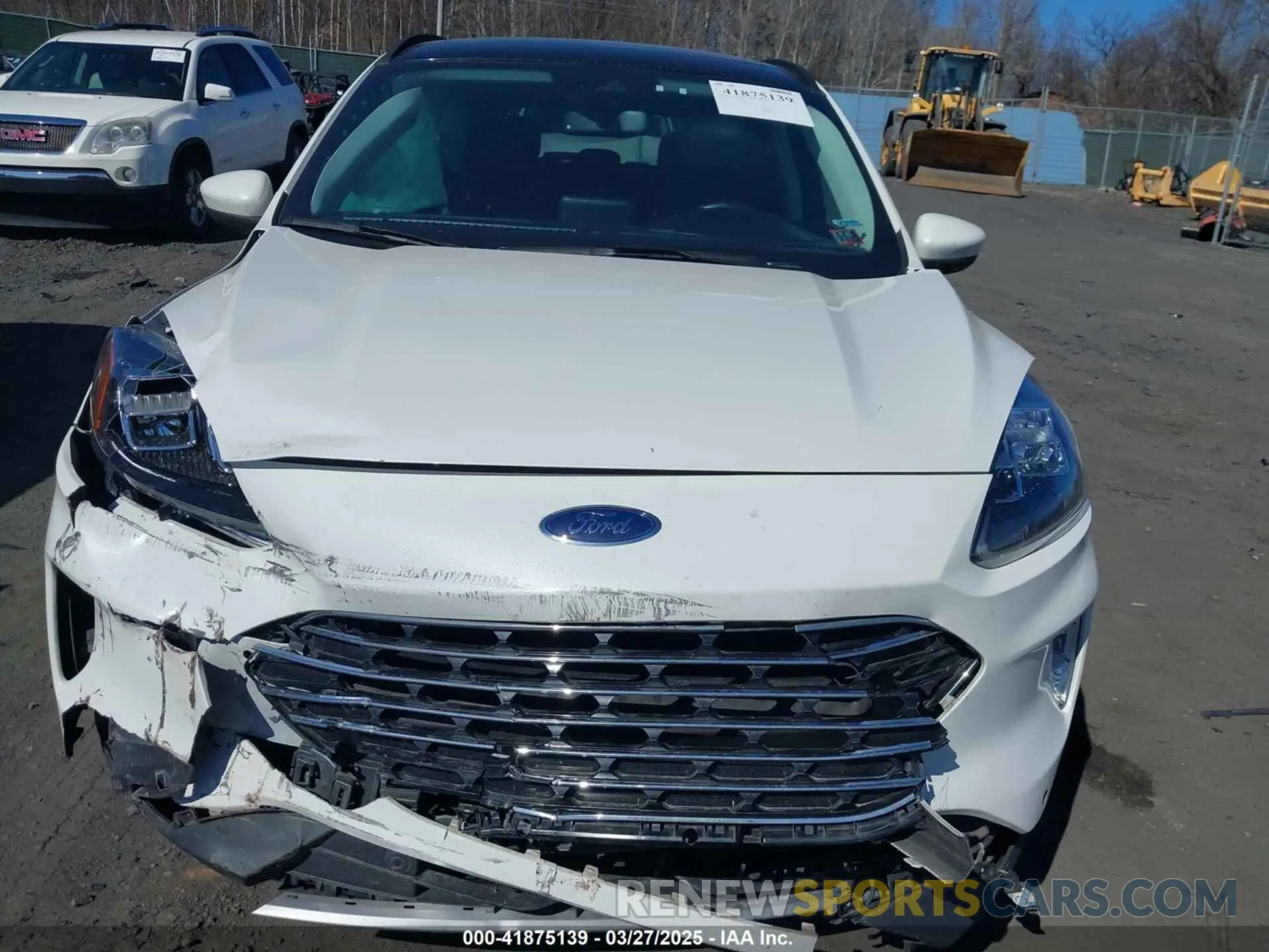 6 fotografías del automóvil dañado 1FMCU9DZ8MUA21042 FORD ESCAPE 2021