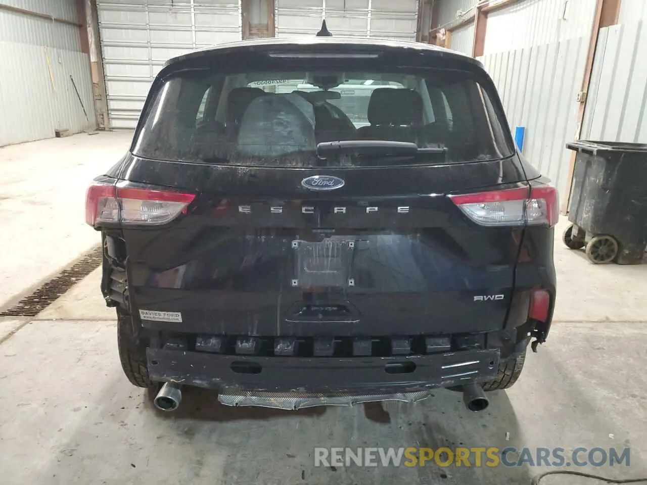 6 fotografías del automóvil dañado 1FMCU9F63MUA11795 FORD ESCAPE 2021