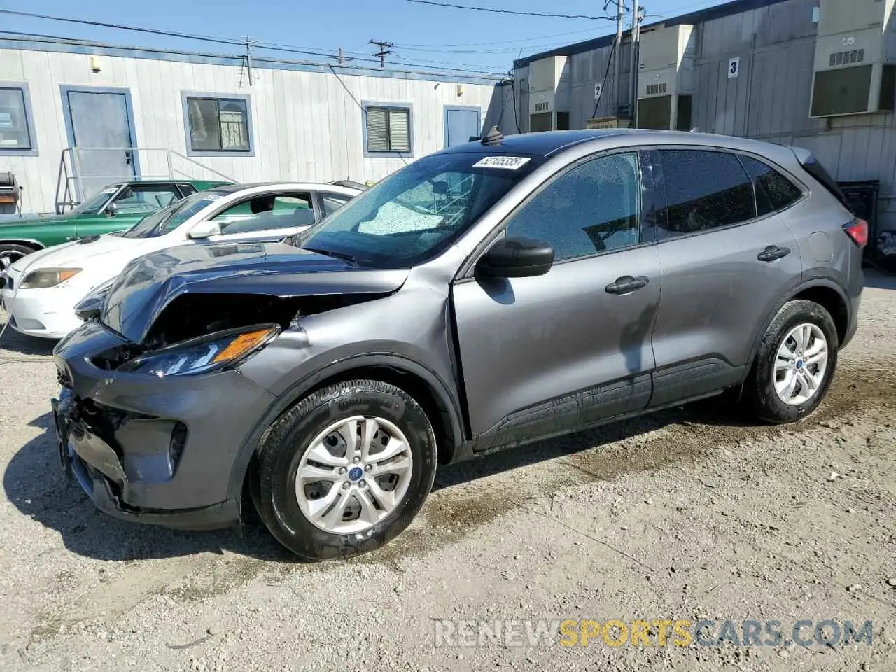 1 fotografías del automóvil dañado 1FMCU9F67MUA85608 FORD ESCAPE 2021