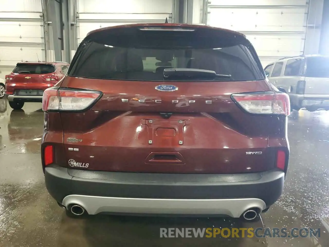 6 fotografías del automóvil dañado 1FMCU9G60MUA90728 FORD ESCAPE 2021