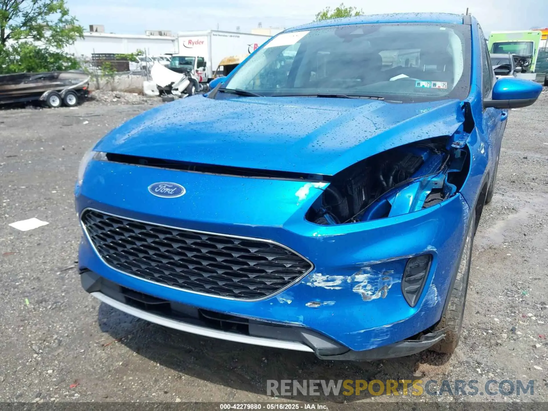 6 fotografías del automóvil dañado 1FMCU9G60MUB30337 FORD ESCAPE 2021