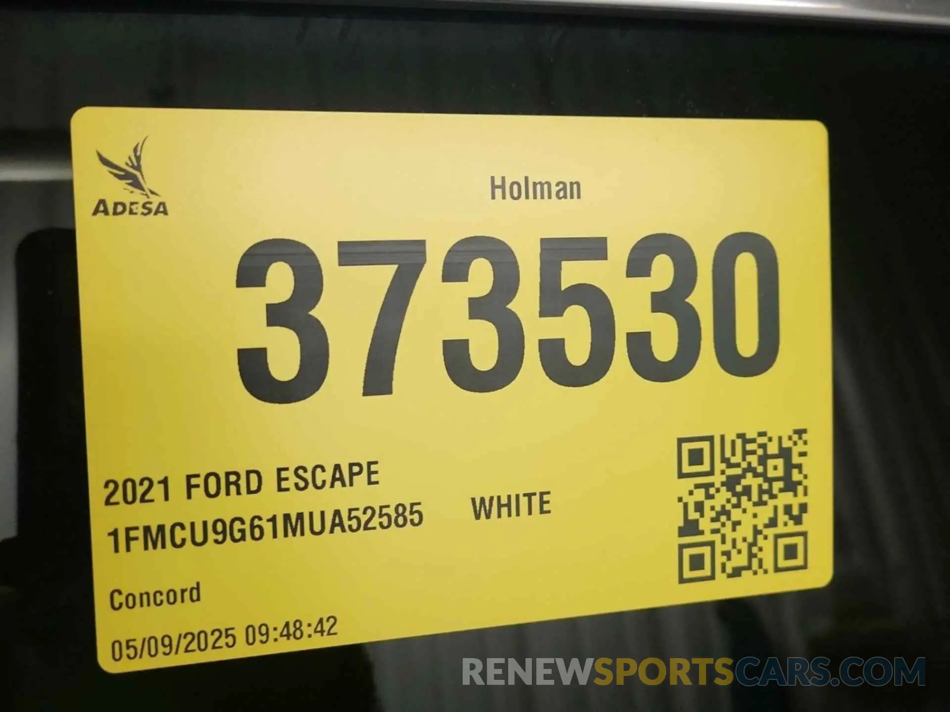 25 fotografías del automóvil dañado 1FMCU9G61MUA52585 FORD ESCAPE 2021