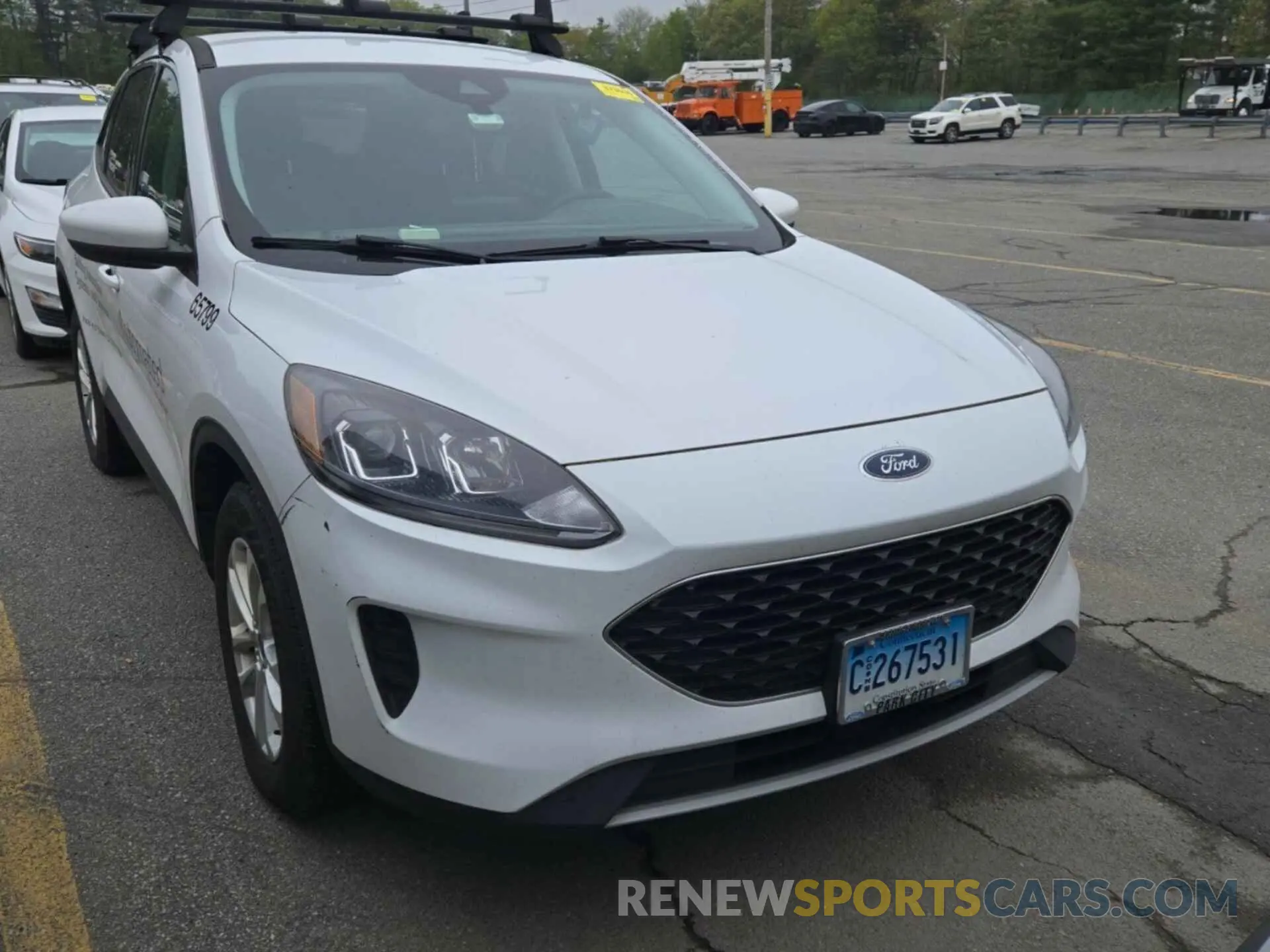 38 fotografías del automóvil dañado 1FMCU9G61MUA52585 FORD ESCAPE 2021