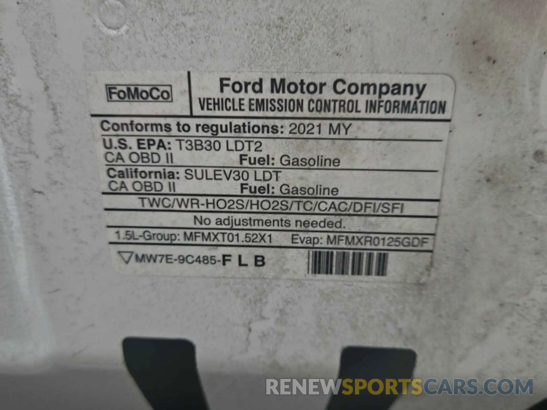 39 fotografías del automóvil dañado 1FMCU9G61MUA52585 FORD ESCAPE 2021