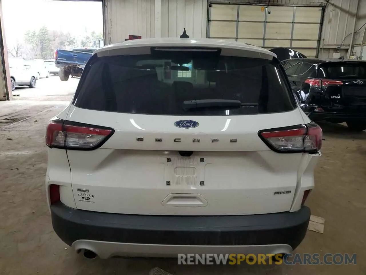 6 fotografías del automóvil dañado 1FMCU9G62MUA50568 FORD ESCAPE 2021