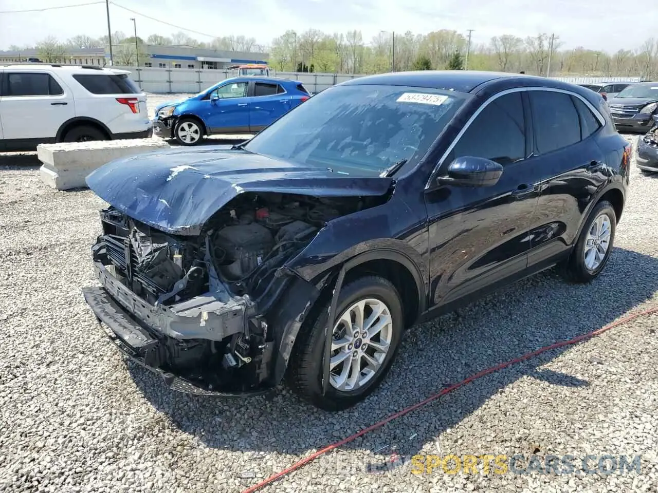 1 fotografías del automóvil dañado 1FMCU9G62MUA98569 FORD ESCAPE 2021