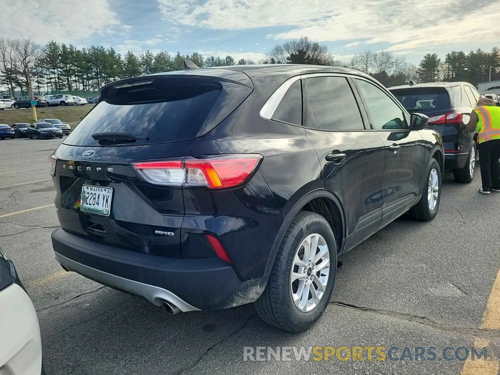 19 fotografías del automóvil dañado 1FMCU9G63MUA74393 FORD ESCAPE 2021