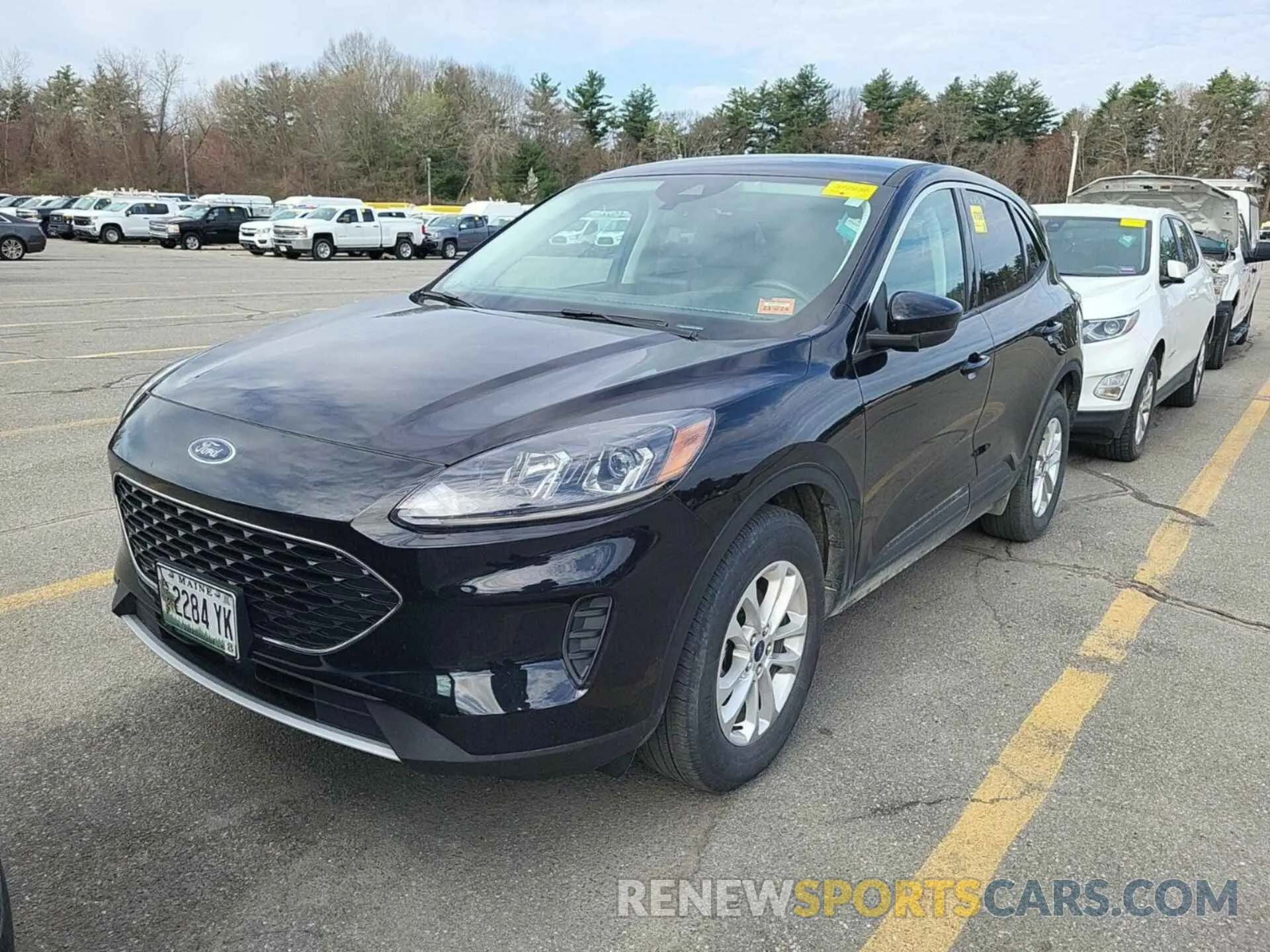 2 fotografías del automóvil dañado 1FMCU9G63MUA74393 FORD ESCAPE 2021