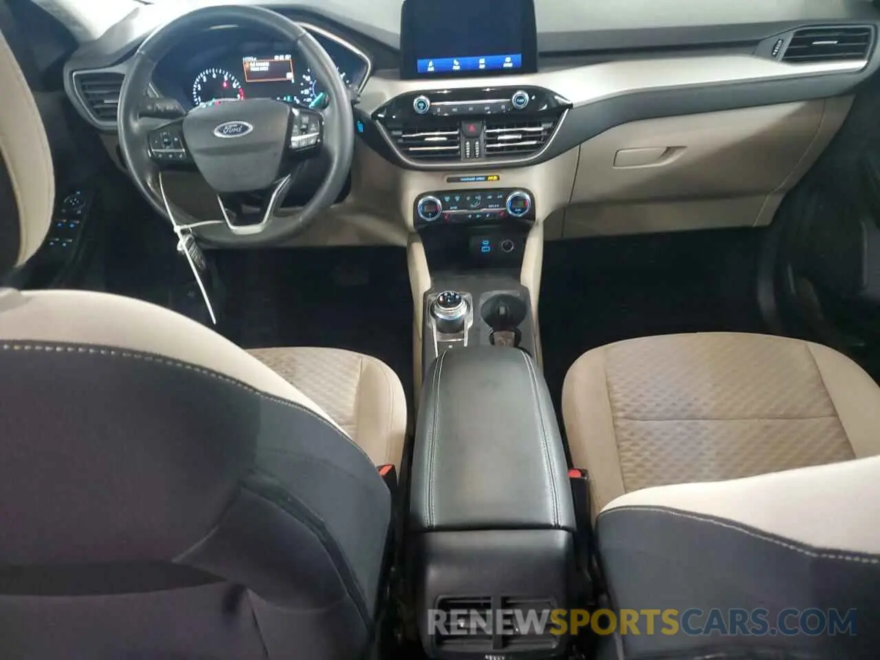 8 fotografías del automóvil dañado 1FMCU9G63MUB08025 FORD ESCAPE 2021