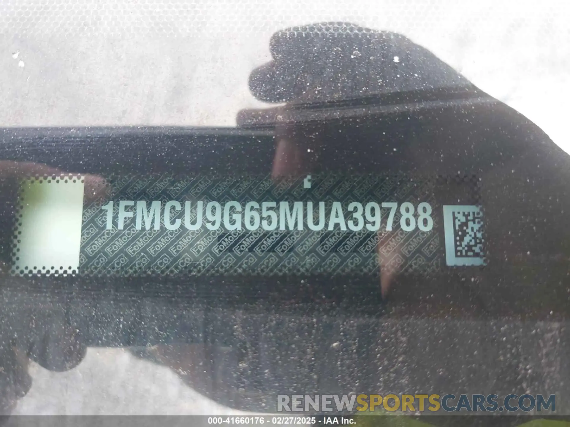9 fotografías del automóvil dañado 1FMCU9G65MUA39788 FORD ESCAPE 2021