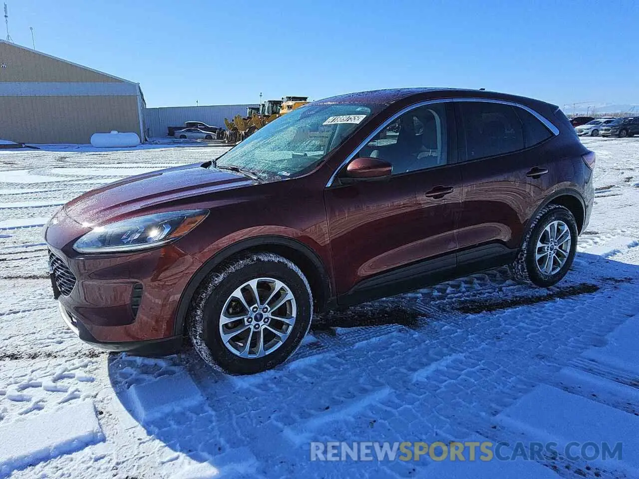 1 fotografías del automóvil dañado 1FMCU9G65MUA86027 FORD ESCAPE 2021