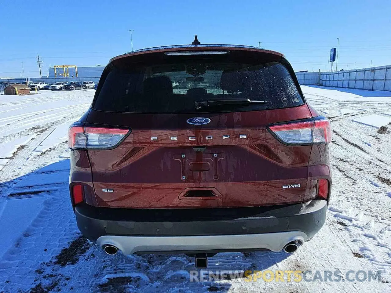6 fotografías del automóvil dañado 1FMCU9G65MUA86027 FORD ESCAPE 2021