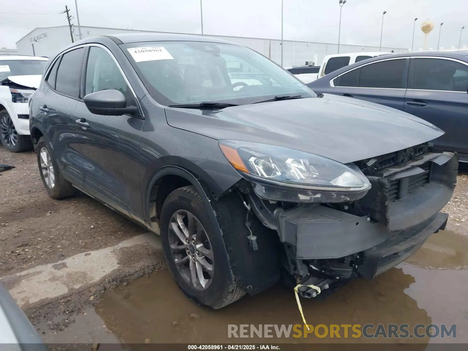 1 fotografías del automóvil dañado 1FMCU9G66MUA37712 FORD ESCAPE 2021
